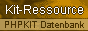 Kit-Ressource. Die Datenbank fr PHPKIT-Zustze